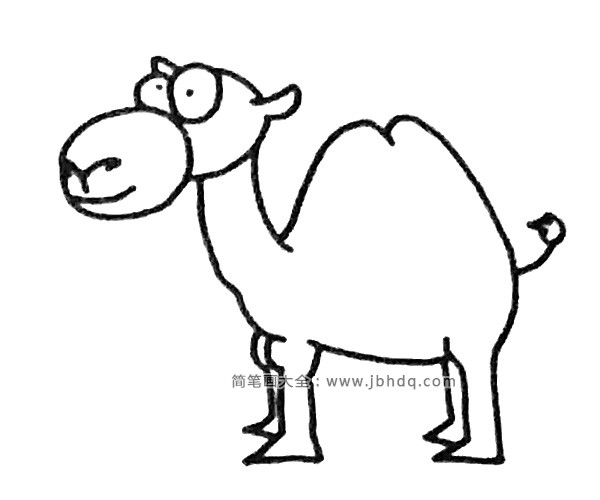 四步学画骆驼(4)