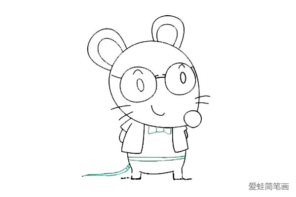 戴眼镜的小老鼠(8)