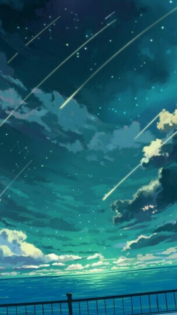 唯美夜色风景图片 大气星空手机壁纸图片(2)