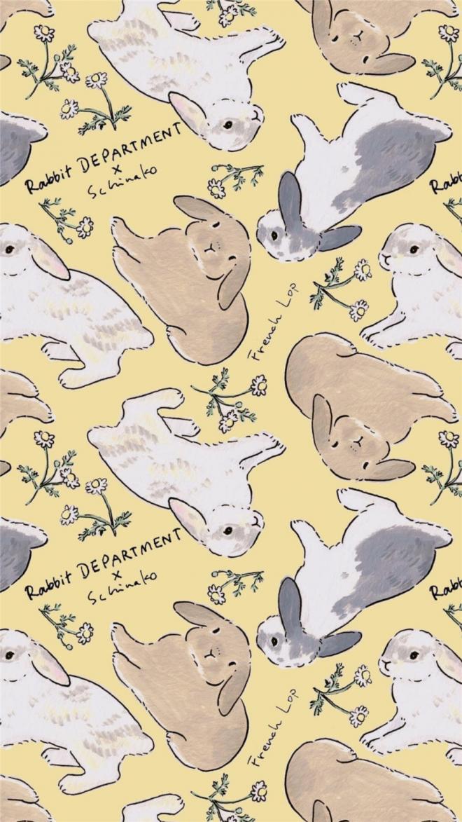卡通动物兔子手机壁纸 -卡通高清手机壁纸(8)
