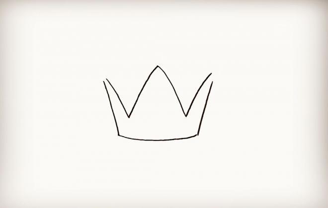 简单又漂亮的王冠简笔画步骤图片(3)