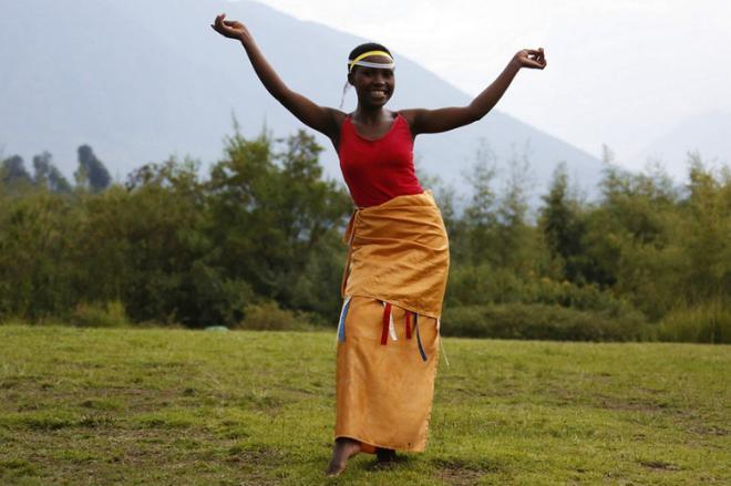 热情奔放的非洲原生态舞蹈图片(5)