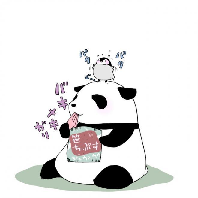 Q版动物图片 熊猫可爱萌图(7)