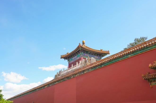 北京故宫博物院建筑风景图片