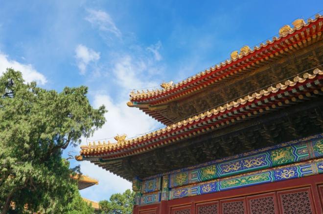 北京故宫博物院建筑风景图片(6)