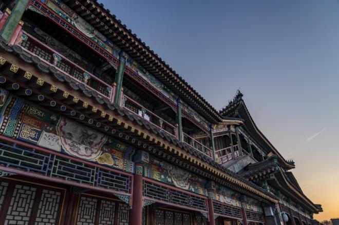 北京颐和园古建筑风景图片(3)