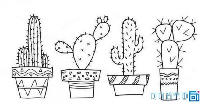超简单的植物简笔画图片大全(2)
