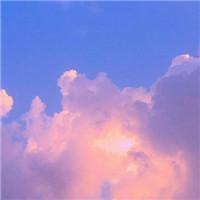 清新简单的可爱云朵头像图片