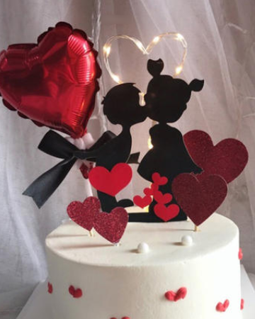 浪漫爱情蛋糕图片(2)