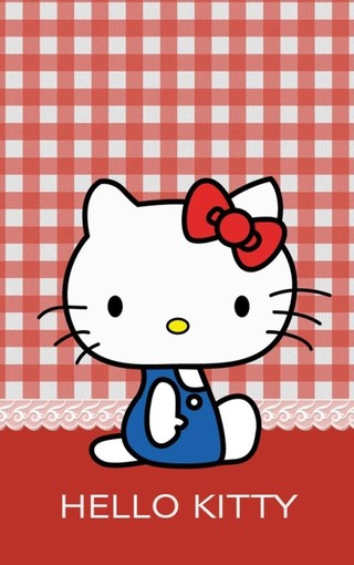 可爱Hello Kitty苹果手机壁纸(7)