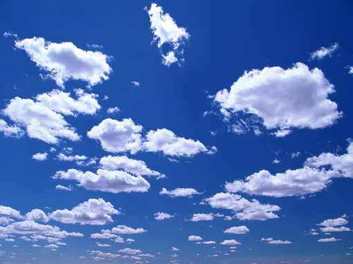 看着舒服的蓝天白云图片(2)