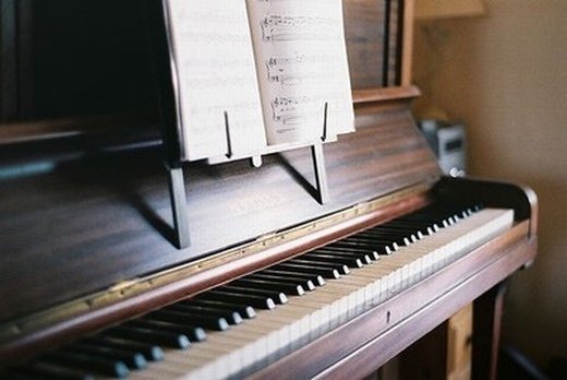 钢琴唯美意境图片大图(5)