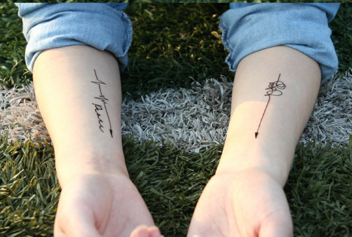 适合纹在手腕的纹身图案美图(3)