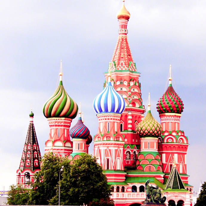 色彩斑斓的俄罗斯 俄罗斯建筑图片大全