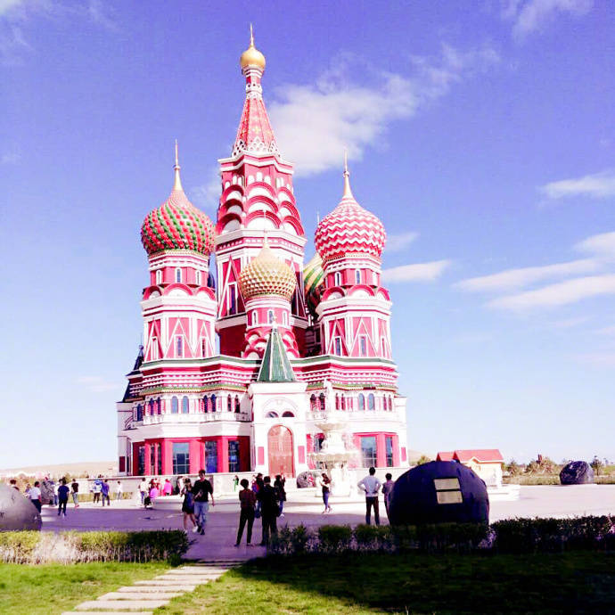 色彩斑斓的俄罗斯 俄罗斯建筑图片大全(5)