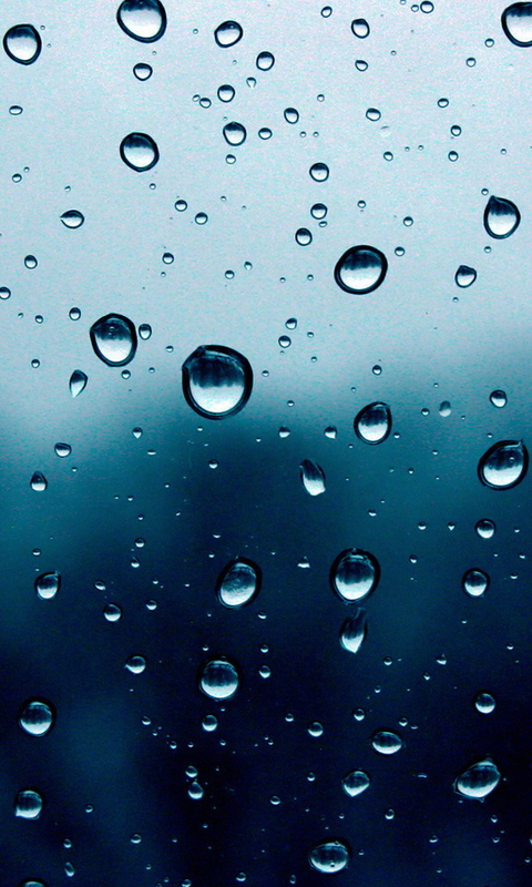 雨滴图片唯美 雨滴在玻璃上的图片(4)