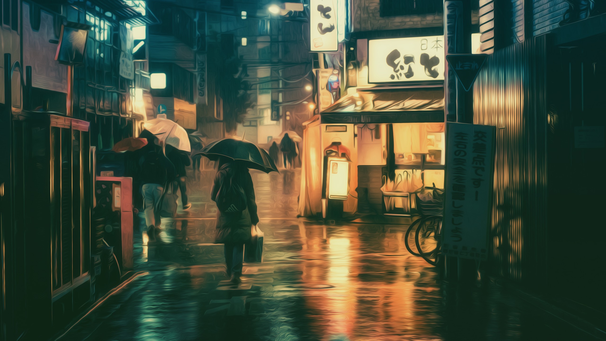 日本街道风景渲染图片 动漫中的场景在现实(7)