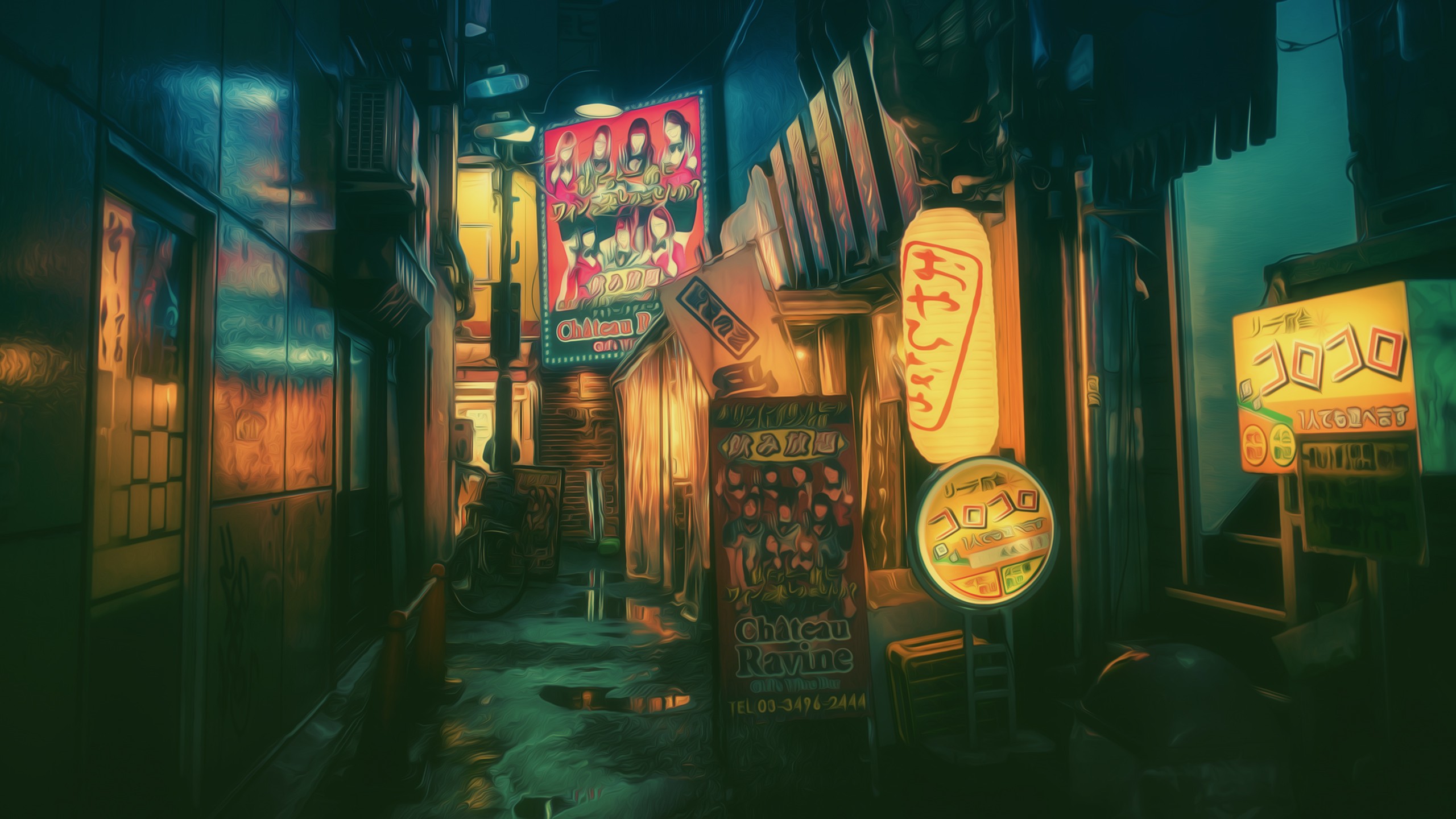 日本街道风景渲染图片 动漫中的场景在现实(9)