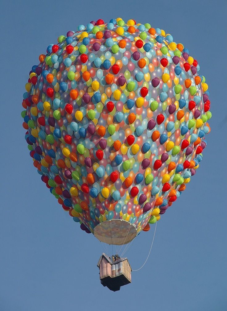 创意热气球图片 一个有关飞行的梦(6)