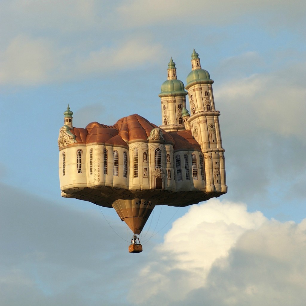 创意热气球图片 一个有关飞行的梦(8)