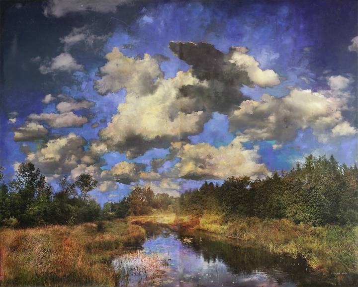 风景油画图片大全 云彩的是天空的灵魂