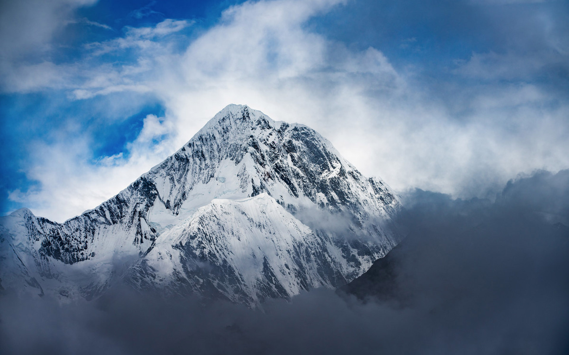 风景摄影图片 唯美高原雪山自然风景图片(2)