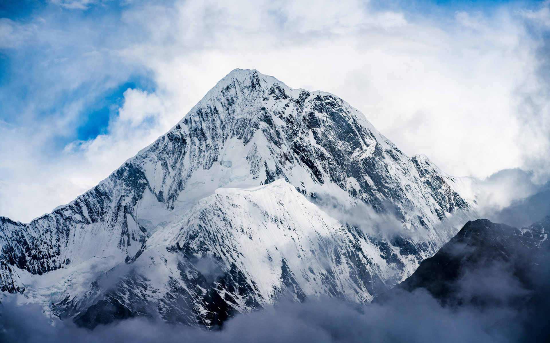 风景摄影图片 唯美高原雪山自然风景图片(3)