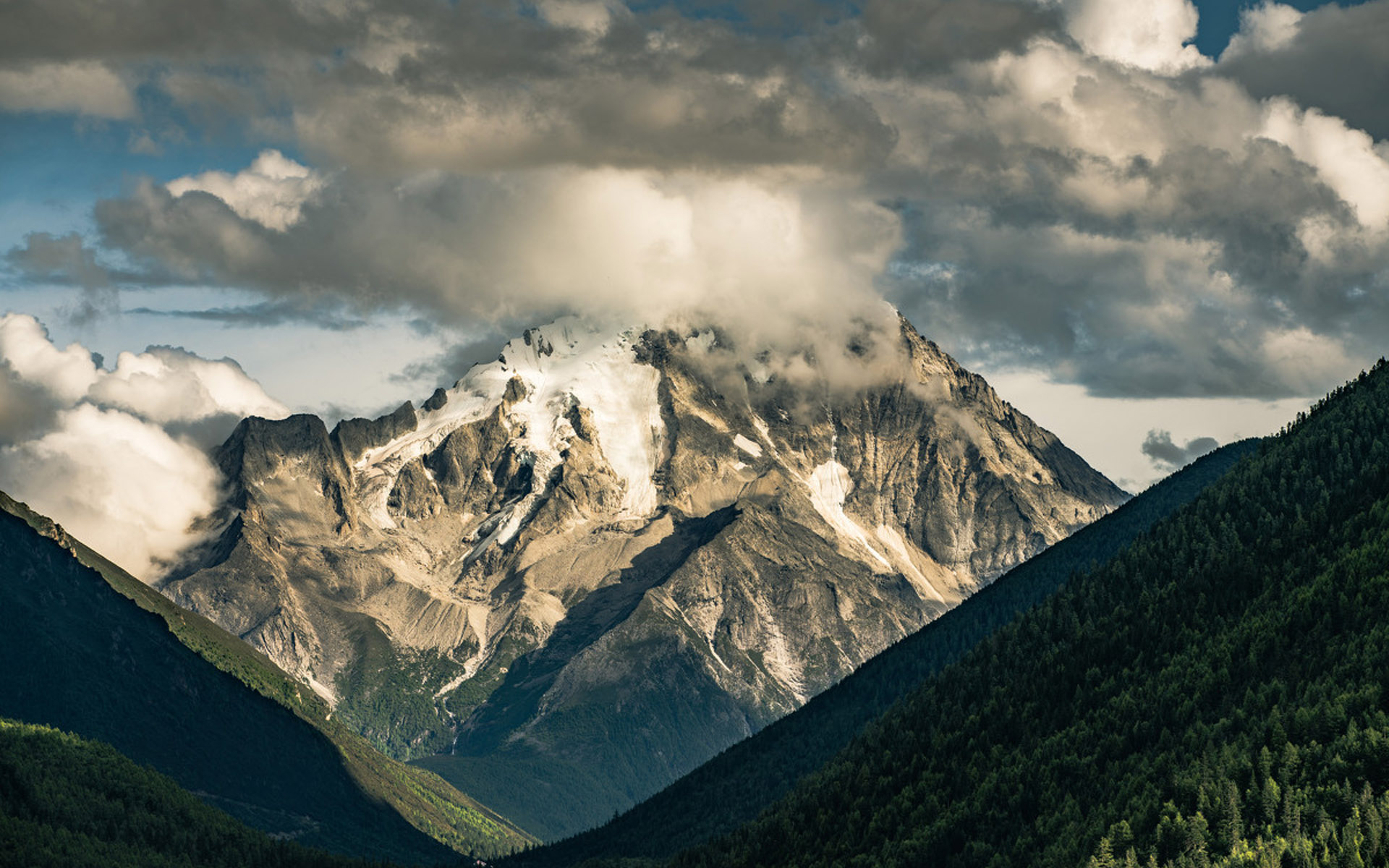 风景摄影图片 唯美高原雪山自然风景图片(6)