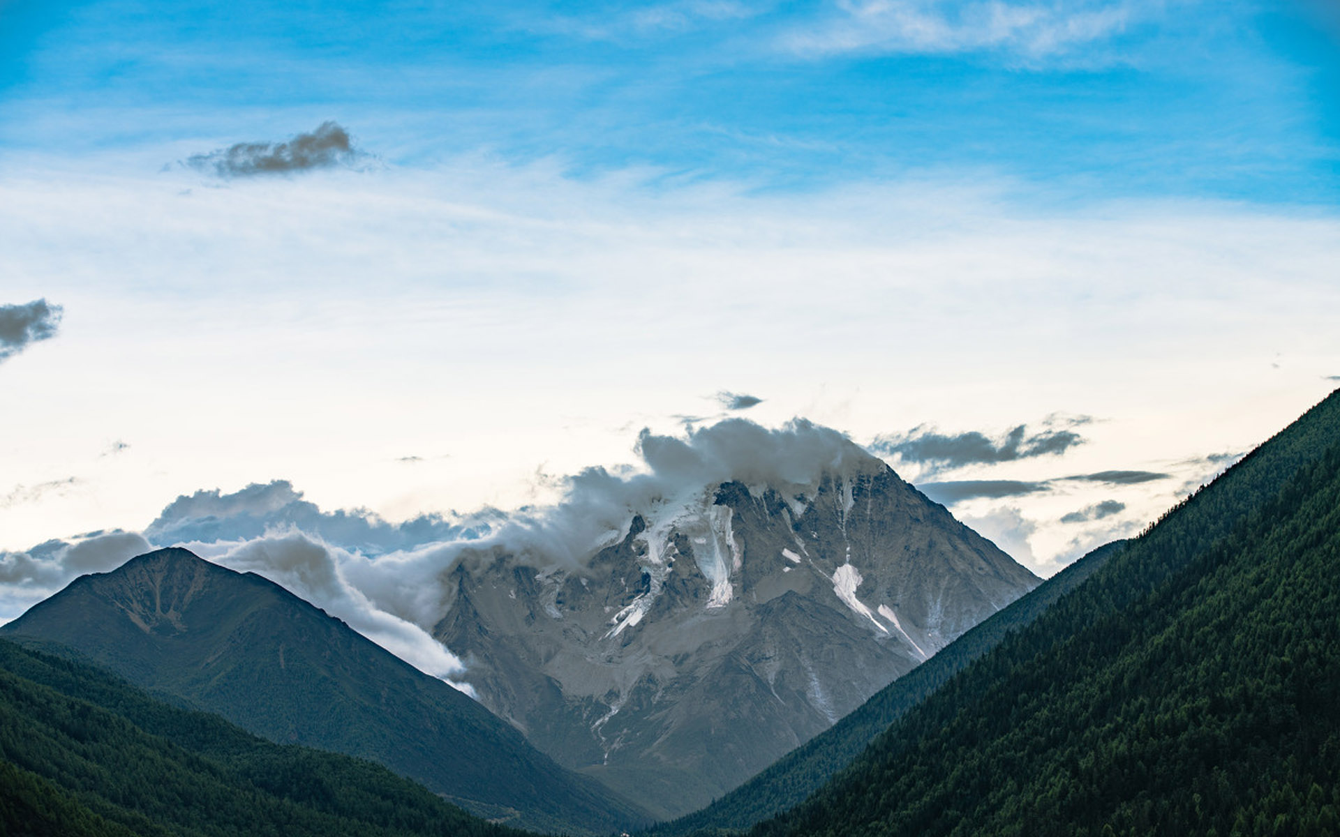 风景摄影图片 唯美高原雪山自然风景图片(5)