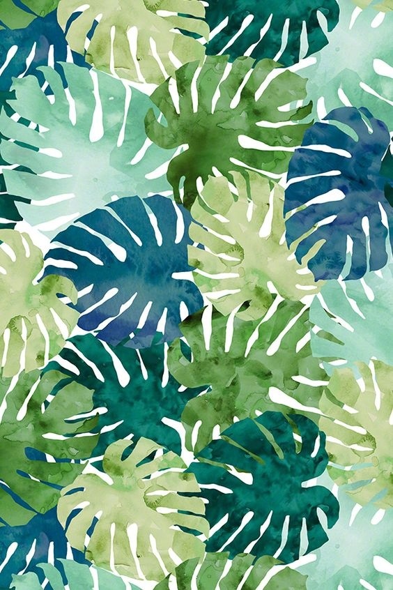 花卉植物水彩 水彩植物纹理图片(2)