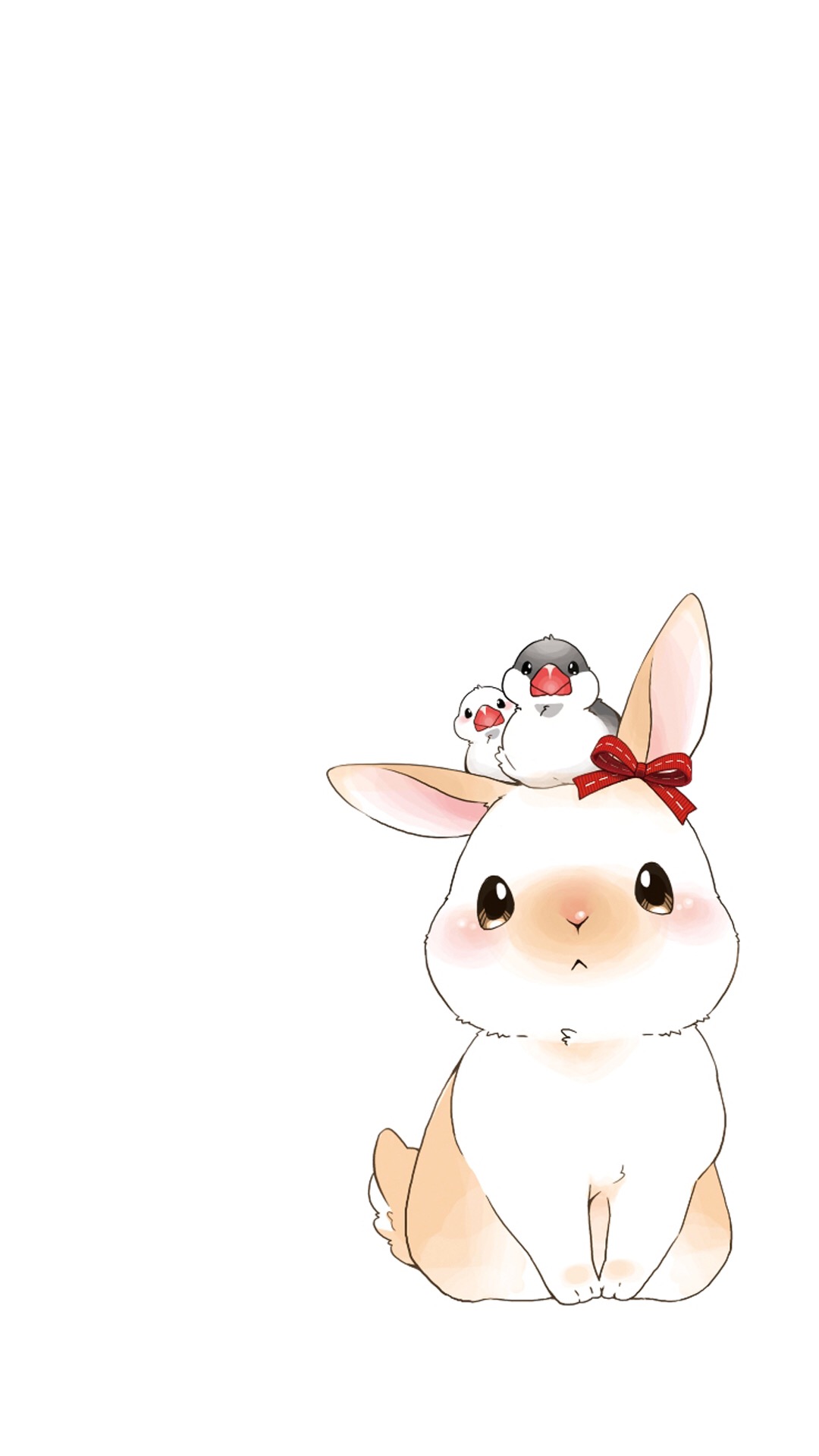 超萌小兔子插画  超萌可爱卡通小兔子(3)