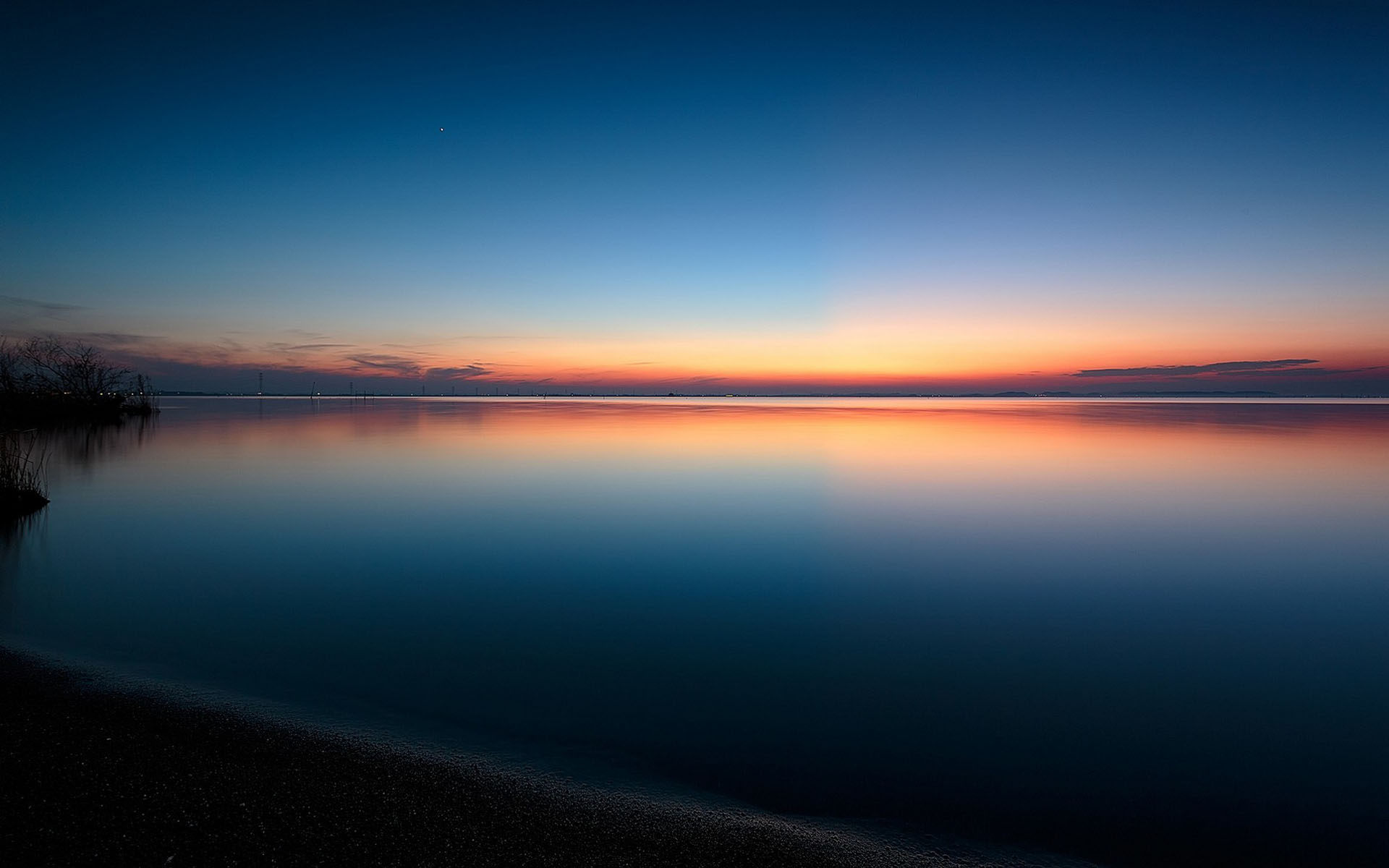 世界最漂亮的风景图片 唯美静谧的蓝色大海高清图片(5)