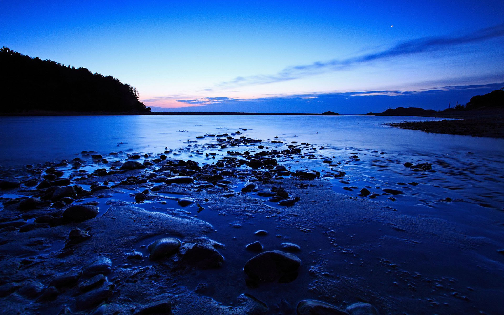 世界最漂亮的风景图片 唯美静谧的蓝色大海高清图片(3)