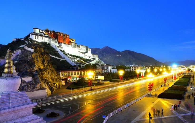 神秘美丽的西藏布达拉宫图片大全