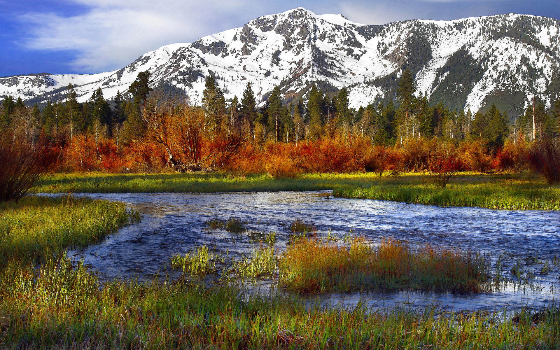 美国加利福尼亚州自然风景壁纸图片