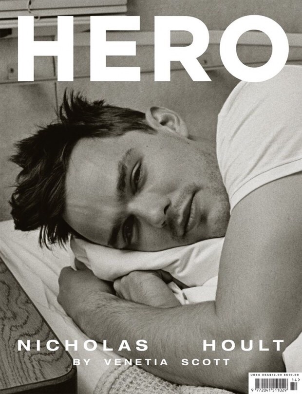 尼古拉斯·霍尔特登上Hero杂志越来越有男人味