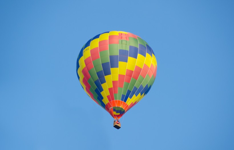 高空中的热气球图片(2)