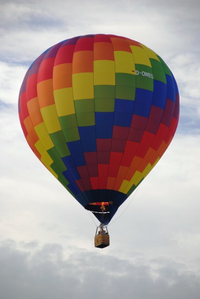 高空中的热气球图片(8)