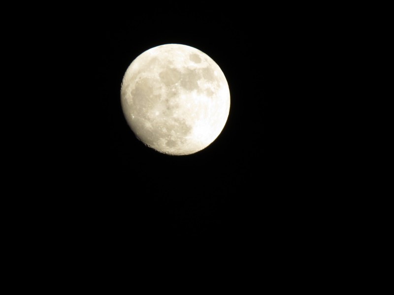 皎洁的月亮图片 风景图片(4)