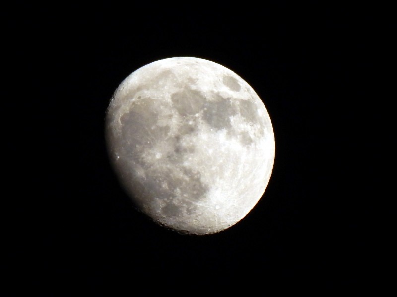 皎洁的月亮图片 风景图片(8)