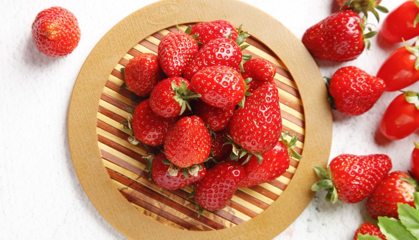 新鲜的草莓图片 美食图片(2)