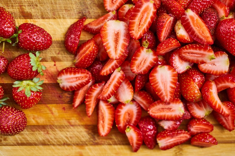新鲜的草莓图片 美食图片(7)
