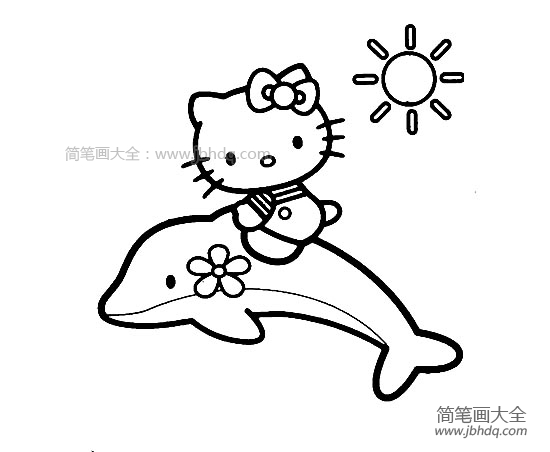 hello kitty简笔画图片(4)
