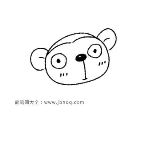 动物的画法 猴子(2)