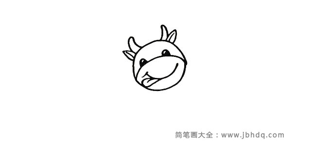 画一头可爱的奶牛(7)
