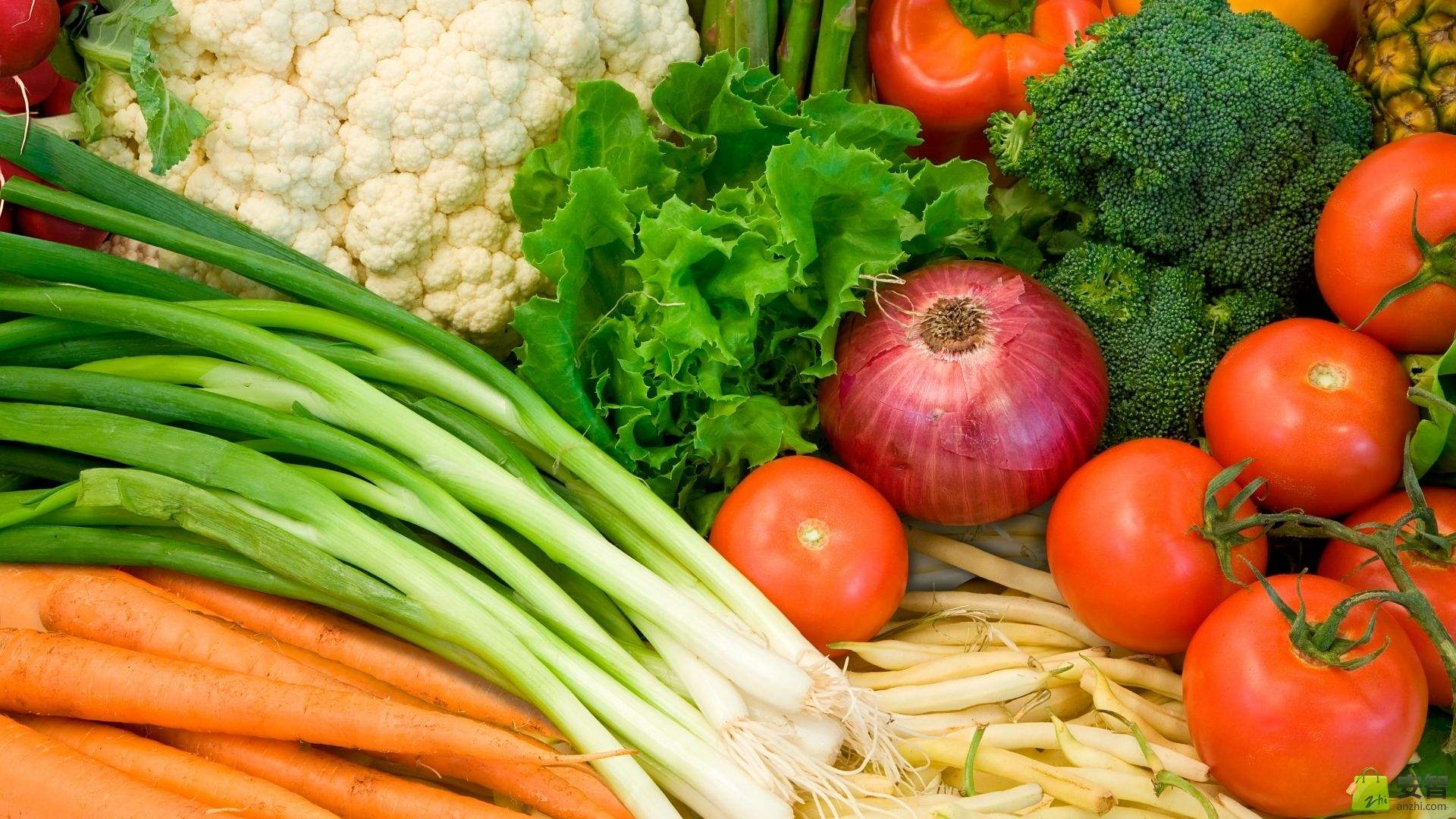 春天美食图片  绿色蔬菜健康有营养(3)