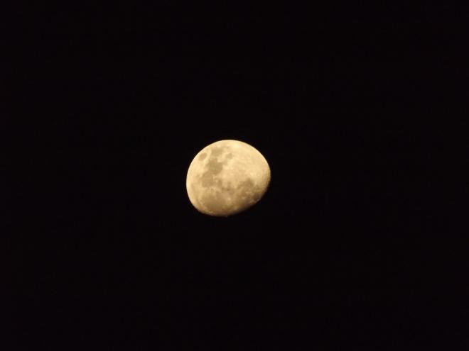 朦胧的月亮图片 夜空中唯美的月亮图片(2)