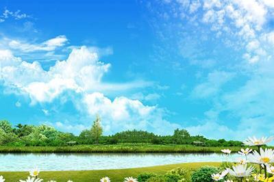 蓝天白云风景图片(2)