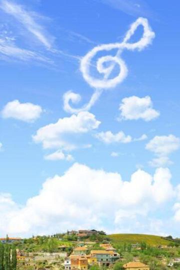 蓝天和白云的真实图片(2)