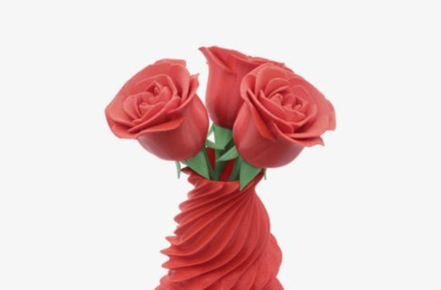 3d玫瑰花图片，世界上最残忍的事，不是没遇到爱的人